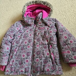 OshKosh B'gosh Girls Size 5 Winter Coat Jacket